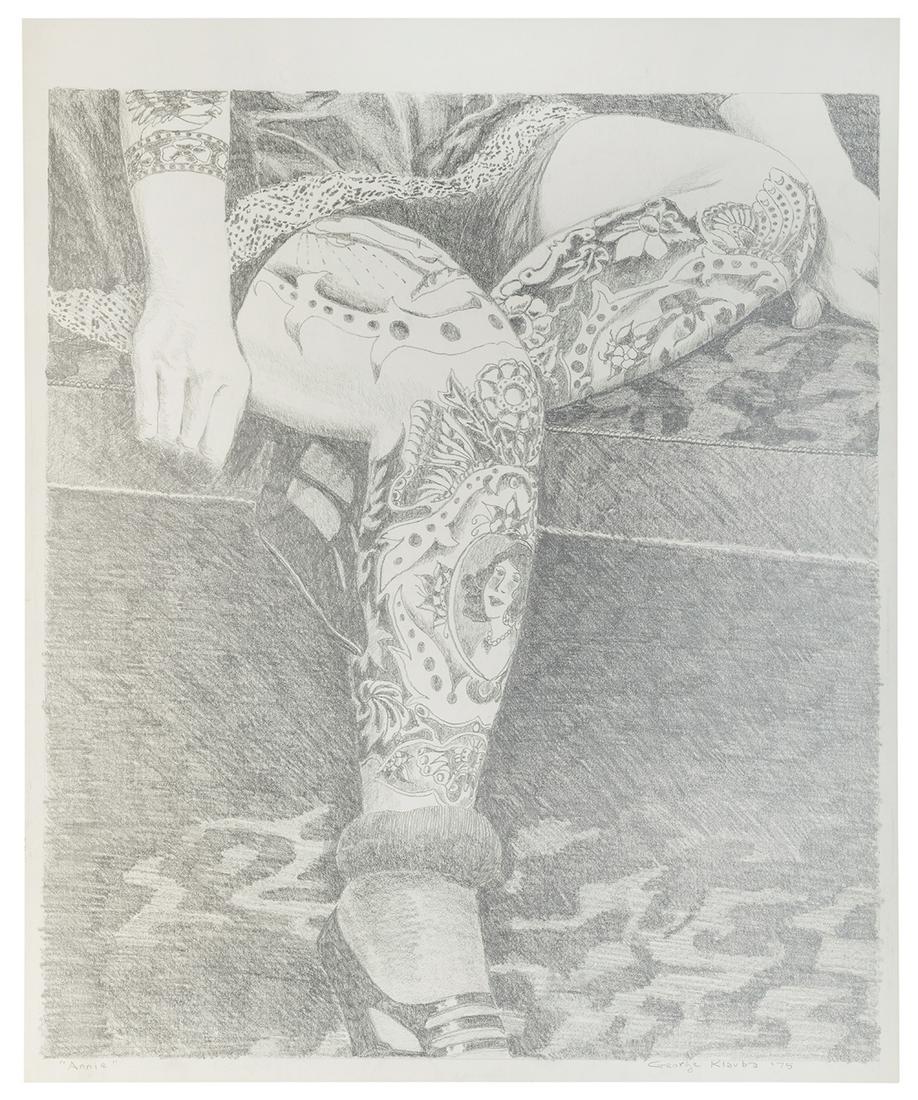 KLAUBA, George (American, b. 1938). Annie. 1975. Graphite d... (1 of 1)
