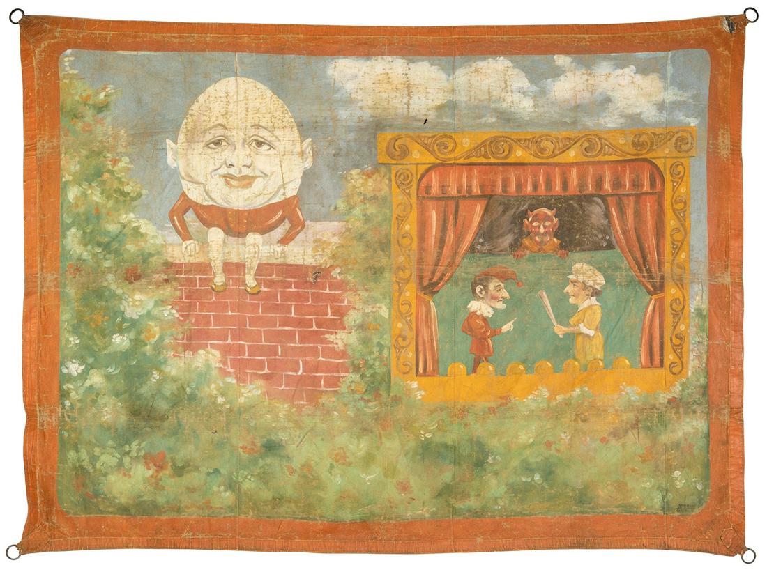 Humpty Dumpty Sideshow Banner. Cincinnati: Showman’s Art Se... (1 of 2)