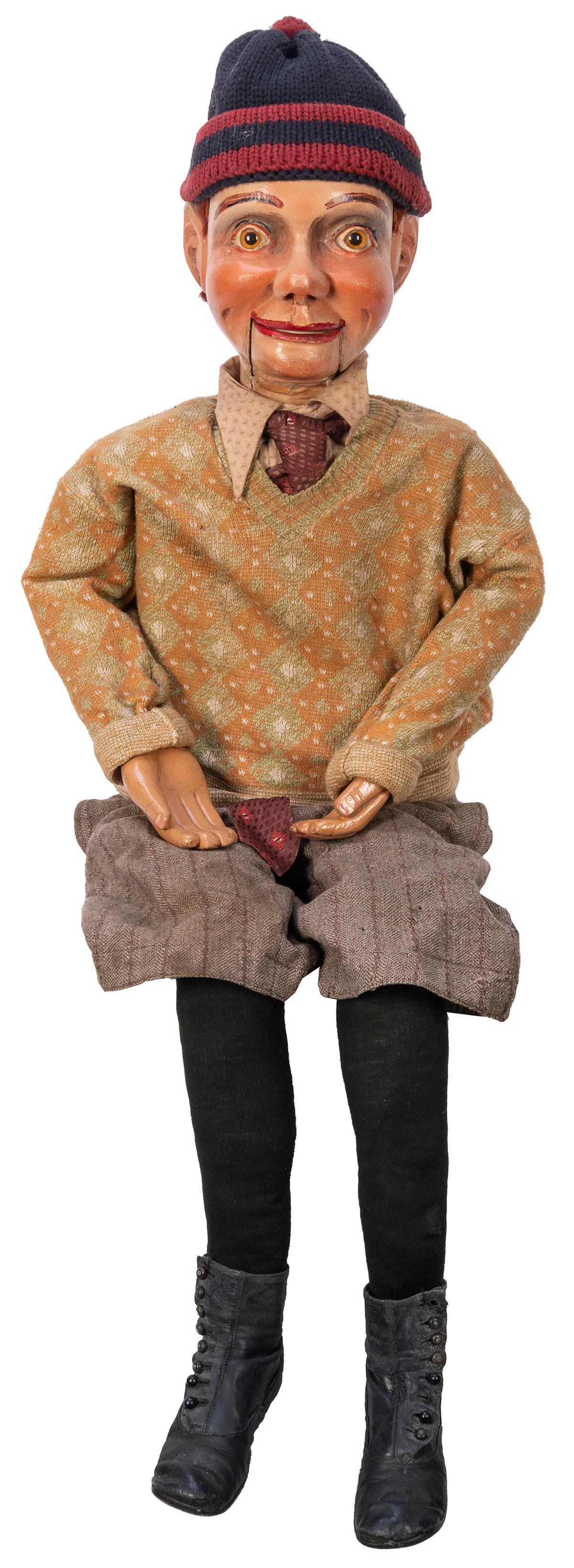 LARSEN, (“Pinxy”). Fenton the Ventriloquist Doll. Ch... (0468