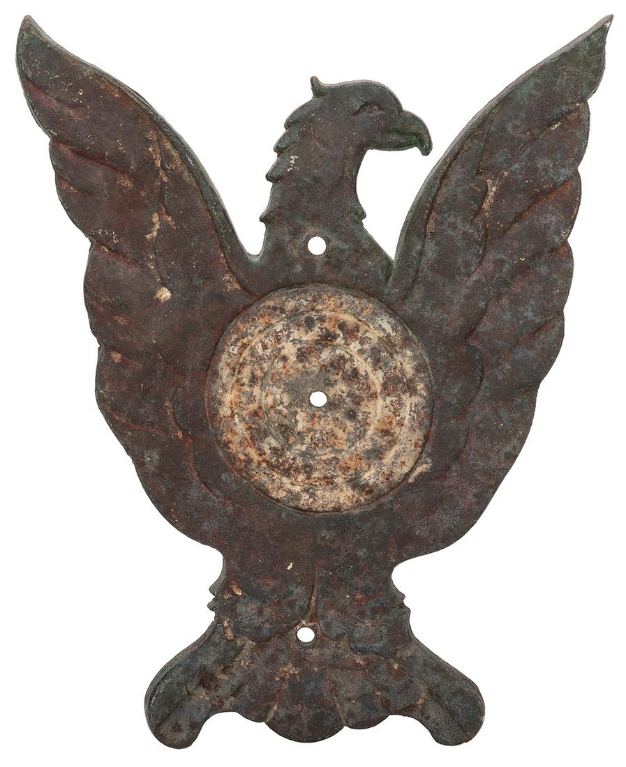 H.C. Evans Cast Iron Eagle Shooting Target: Chicago, ca. 19... (1 of 1)