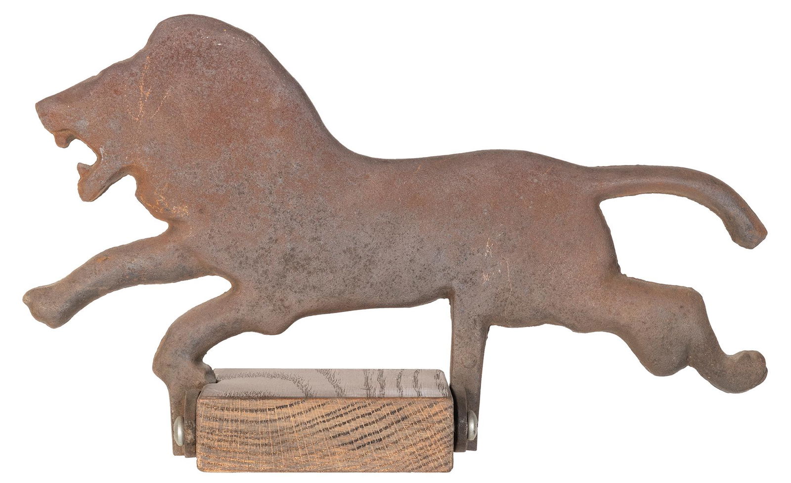William F. Mangels Co. Cast Iron Lion Shooting Target. Cone... (1 of 2)