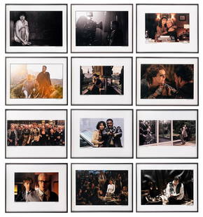 A Group of 12 Photographs from Cloud Atlas. High quality or...: A Group of 12 Photographs from Cloud Atlas. High quality original photographs from Cloud Atlas depicting performers Doona Bae, Halle Berry, Jim Broadbent, Keith David, Tom Hanks, Susan Sarandon, Hugo