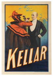 KELLAR, Harry (Heinrich Keller). Kellar. [Toasting the Devi...