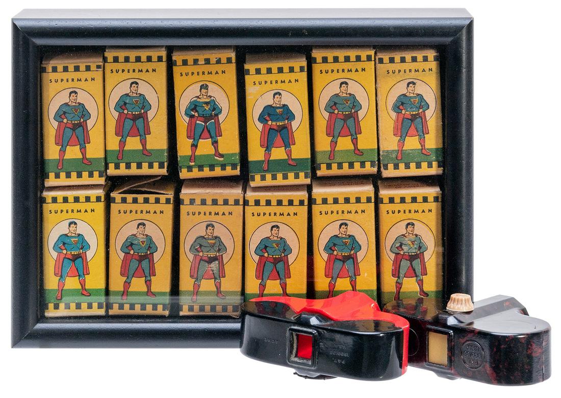 Superman Film Strip Set No. 1-12. USA, ca. 1940s. Set of 12... (1 of 1)