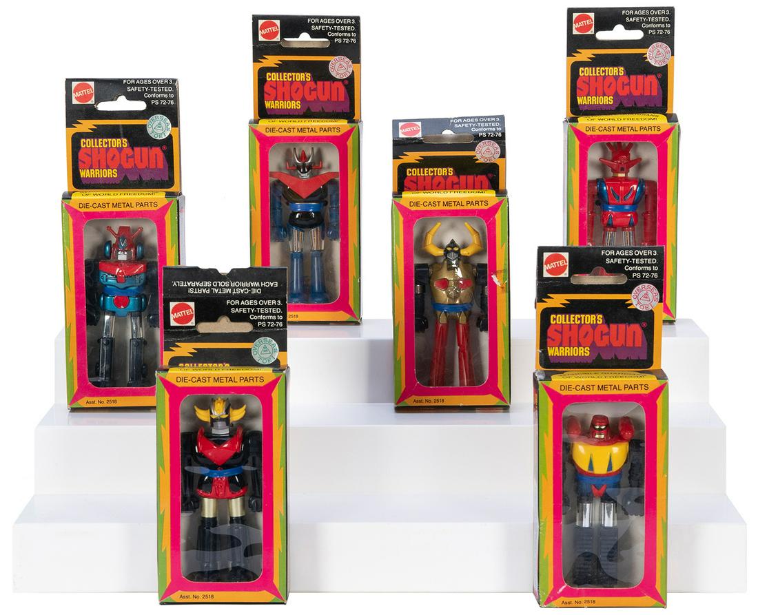 Six Shogun Warriors Collector’s Die-Cast Metal Toys. Hawtho... (1 of 1)