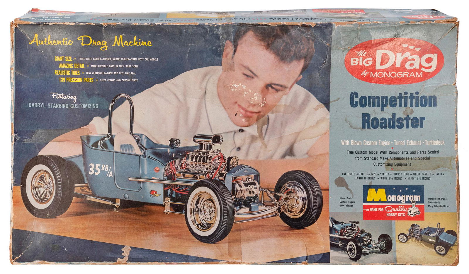 The Big Drag Monogram Hobby Kit and Other Models (10). Ten ... (1 of 3)