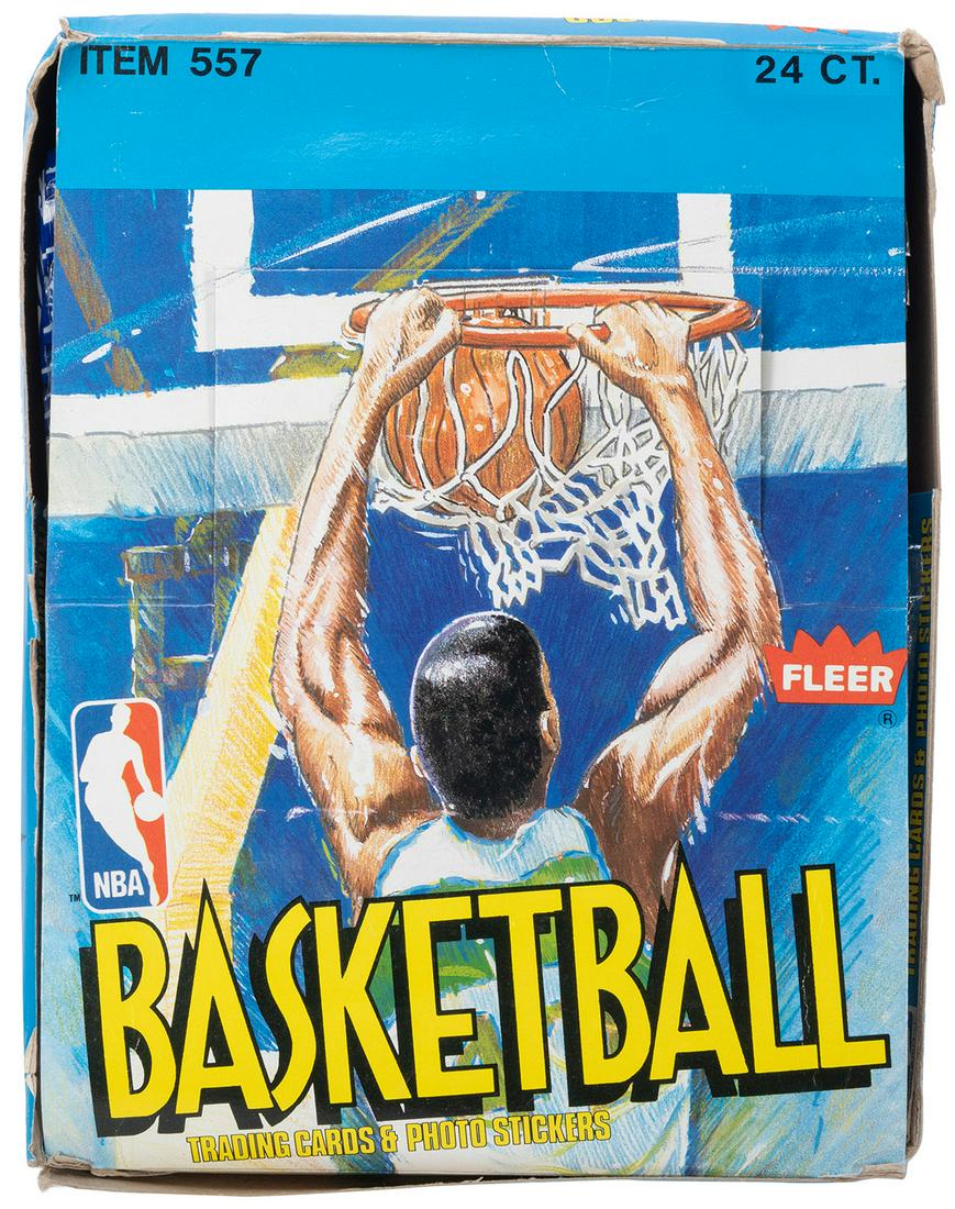 1989 Fleer Basketball Box of 36 Unopened Packs. Philadelphi... (1 of 3)