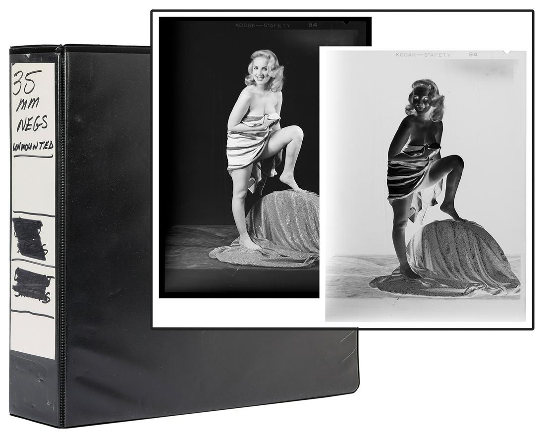 1940s-60s Pin-up Model Photo Negative Collection. Collectio... (1 of 8)