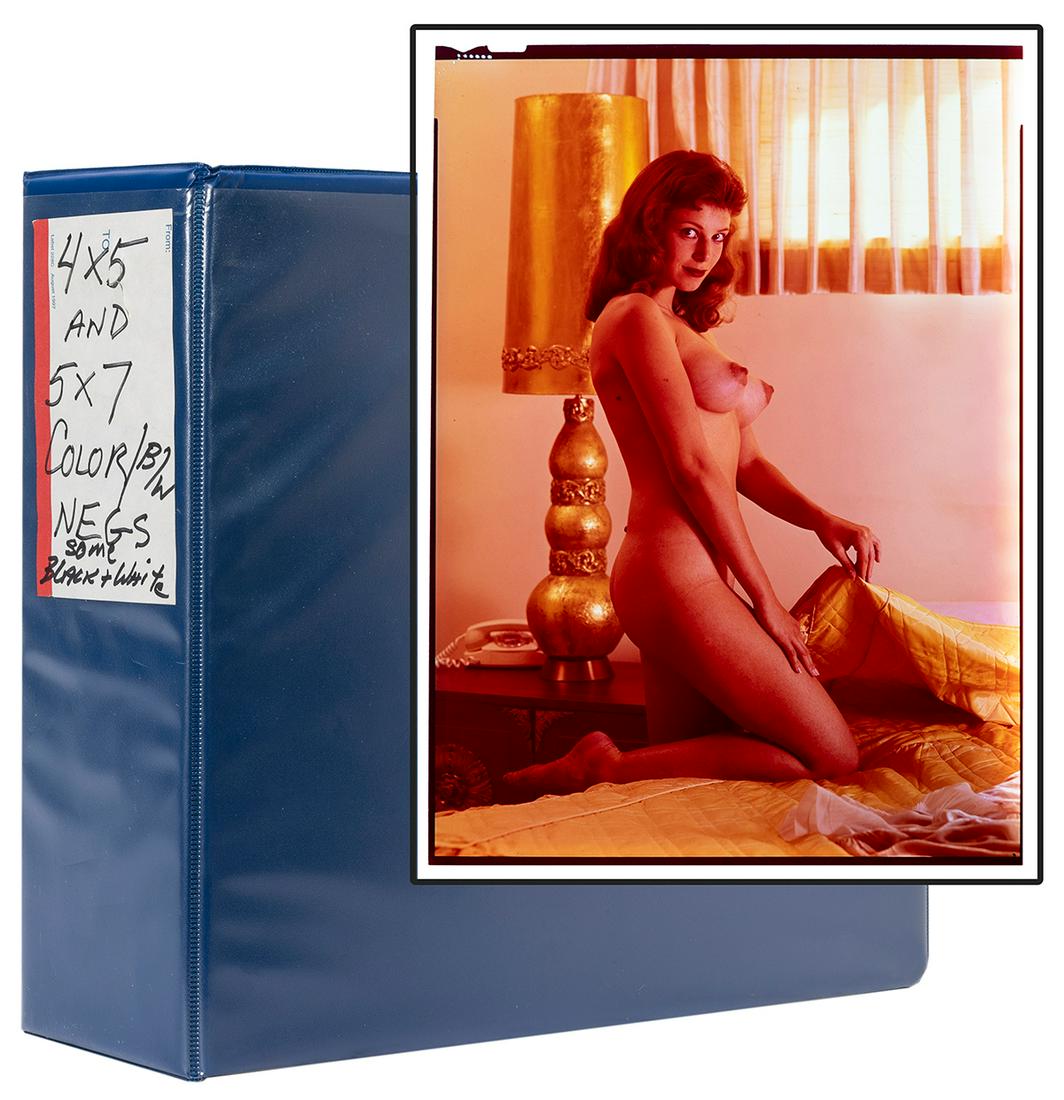 1950s-70s Pin-up Model Photo Transparency Collection. Colle... (1 of 7)