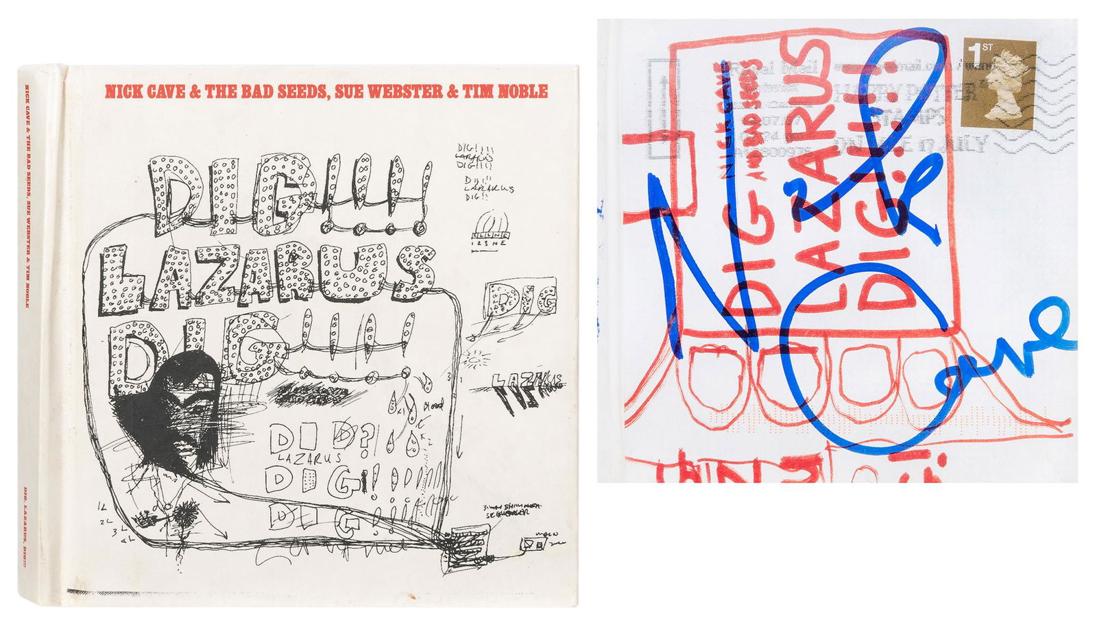 [NICK CAVE AND THE BAD SEEDS]. Dig, Lazarus, Dig!!! CD Sign... (1 of 2)