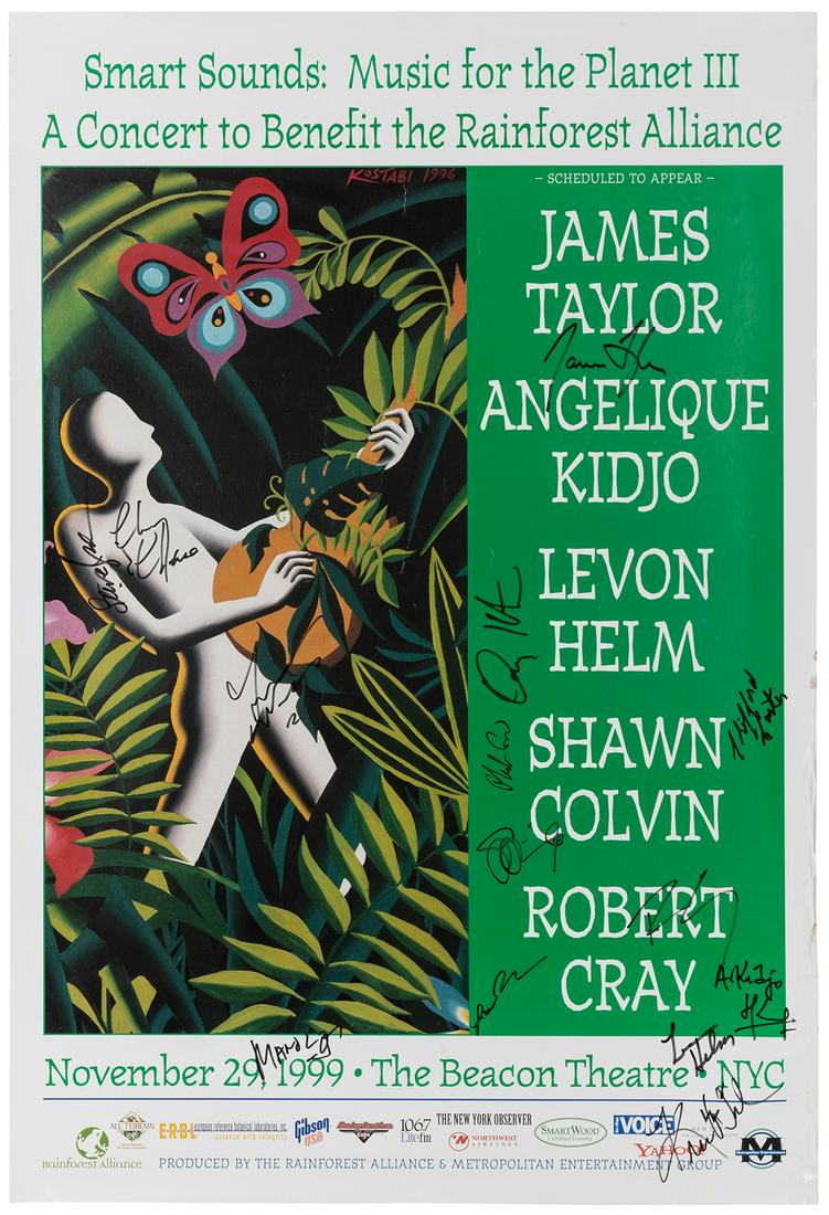 Smart Sounds: Music for the Planet III Concert Poster Signe... (1 of 1)