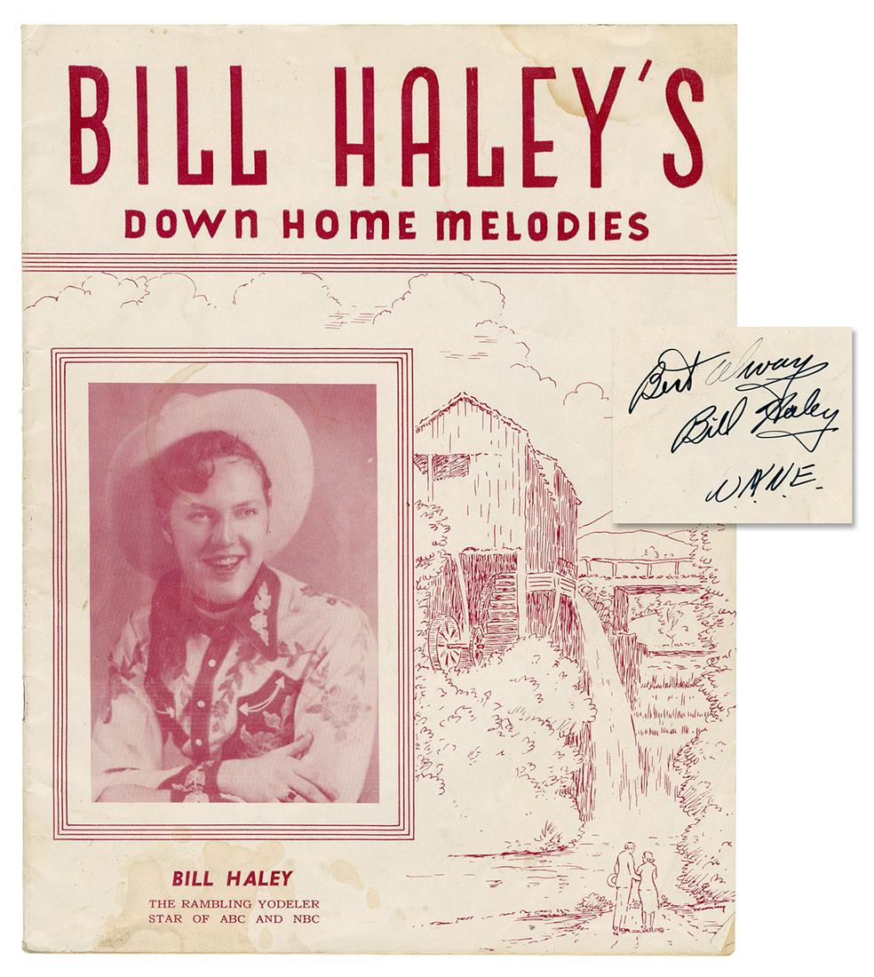 HALEY, Bill (William John Clifton Haley) (1925-1981). Bill ... (1 of 3)