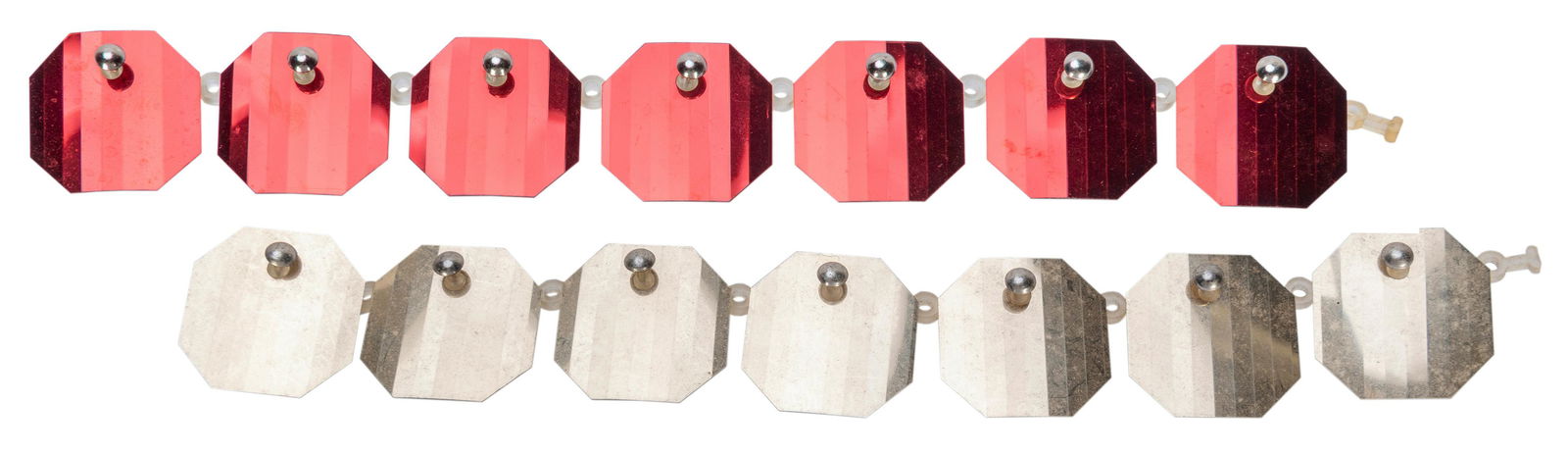 Pair of Epcot Spaceship Earth Wand Reflector Sections from ... (1 of 1)