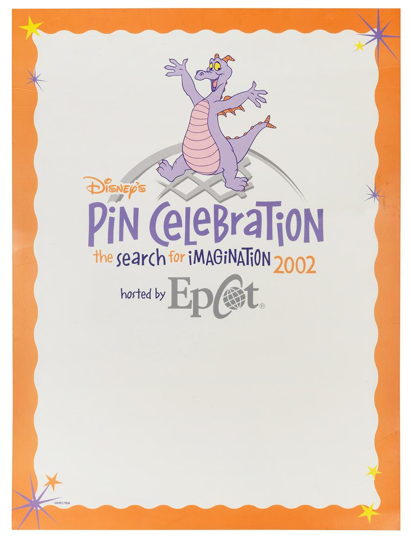 Walt Disney World Pin Celebration Sign. 2002. Original sign... (1 of 1)