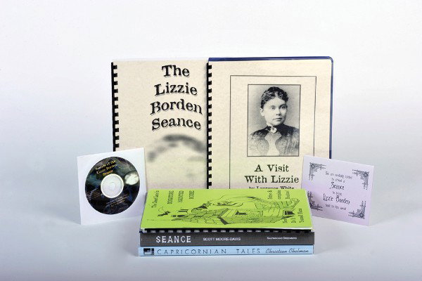 Group of four séance/spook show publications.: [Séance Magic] Group of four séance/spook show publications. Including Capricornian Tales by Christian Chelman (1993), The Great Leon's Miniature Haunted House by The Great Leon (1960), The Lizzie B
