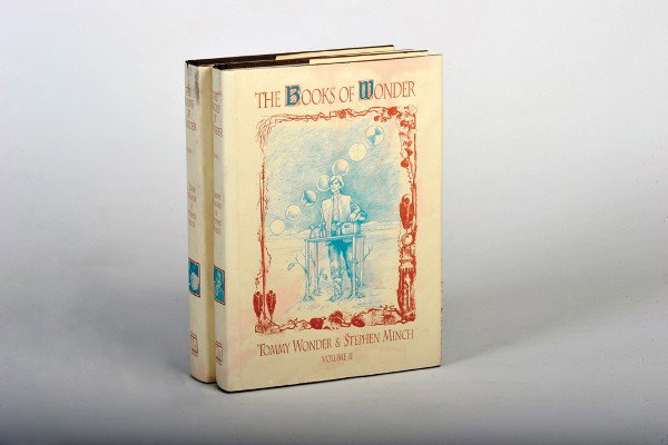 Wonder and Minch. The Books of Wonder: Wonder, Tommy and Stephen Minch. The Books of Wonder. Seattle, 1996. Two volumes in brown publisher's cloth stamped in told, with dust jackets. Illustrated. Large 8vo. Jackets lightly worn and soiled,