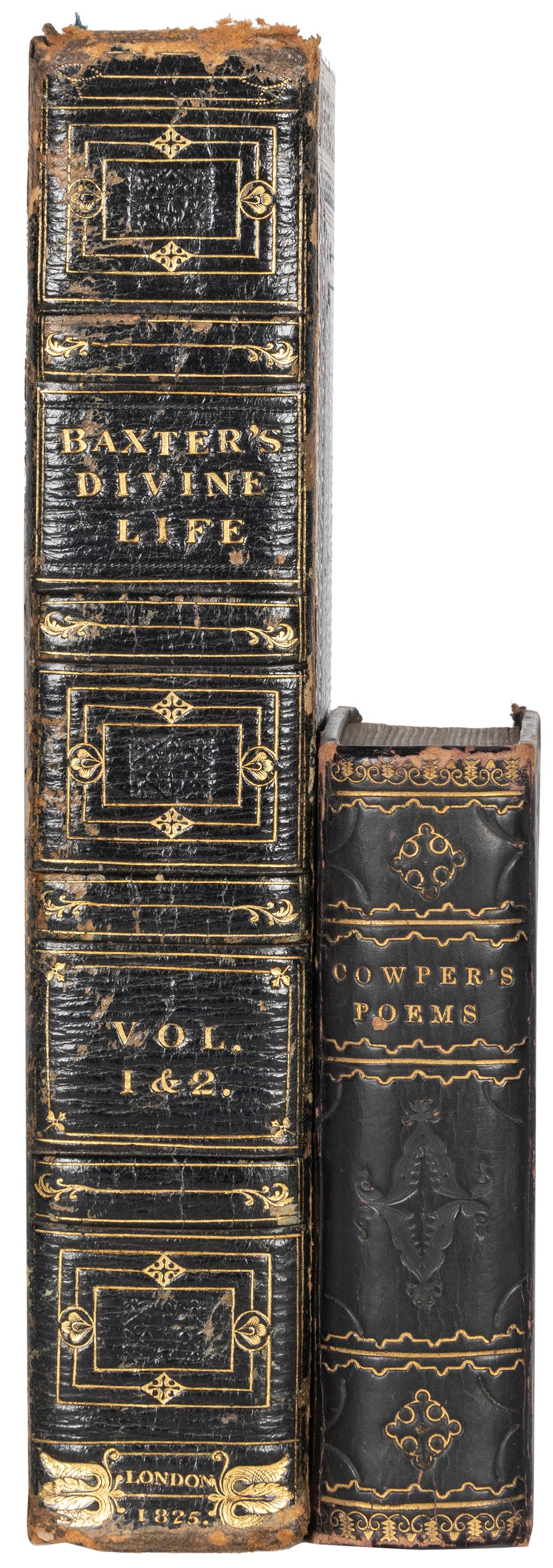 [BINDINGS]. A pair of 19th century works, including: BAXTER... (1 of 1)
