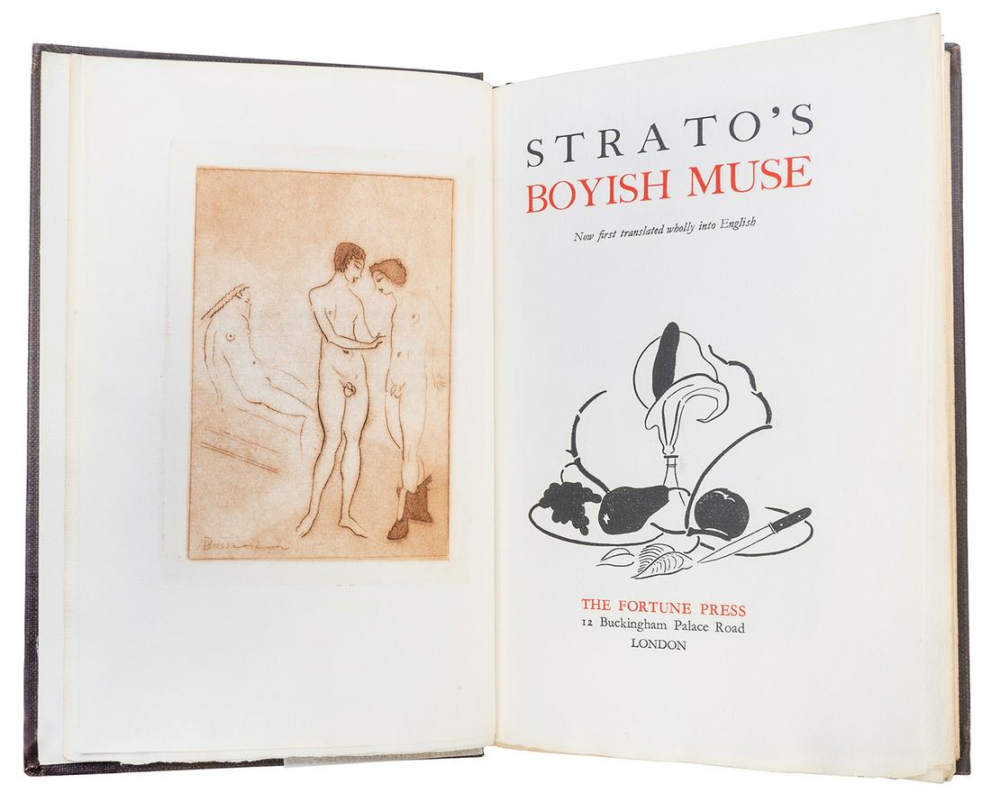 [EROTIC]. Straton of Sardis. Straton’s Boyish Muse. London:... (1 of 2)