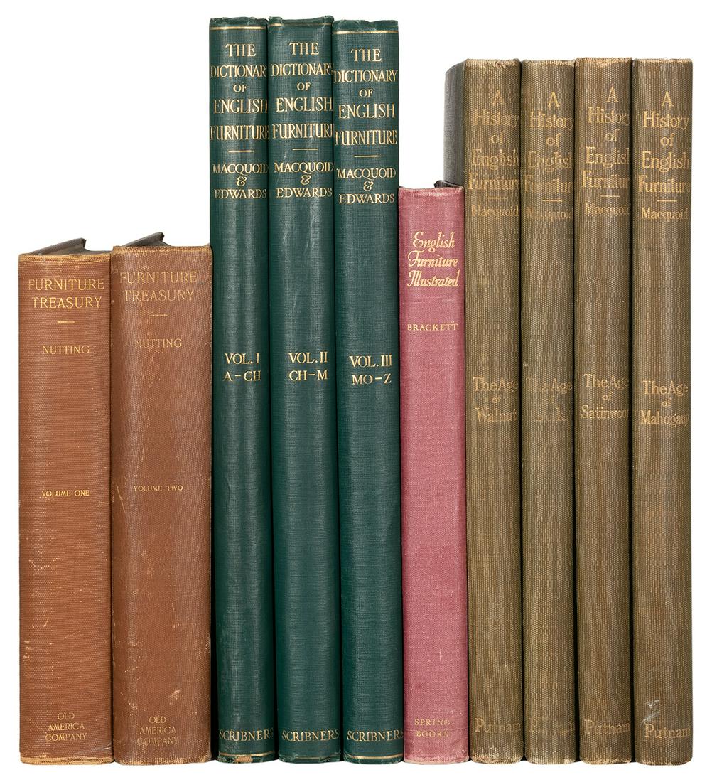 [FURNITURE]. A group of 4 works, including: MACQUOID, Percy... (1 of 1)