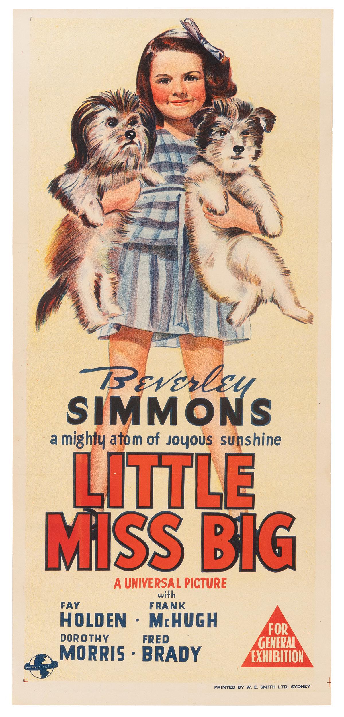 Little Miss Big. Universal, 1946. Australian daybill poster... (1 of 1)