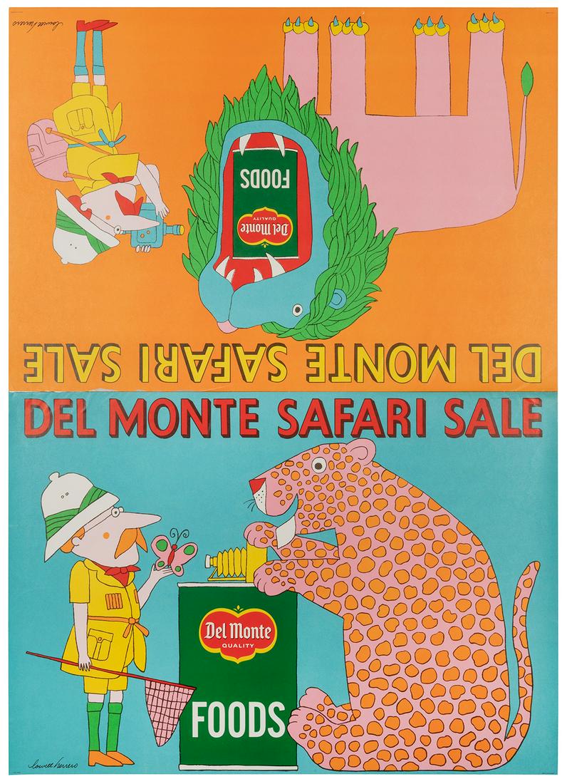 HERRERO, Lowell (1921-2015). Pair of Del Monte Safari Sale ... (1 of 1)
