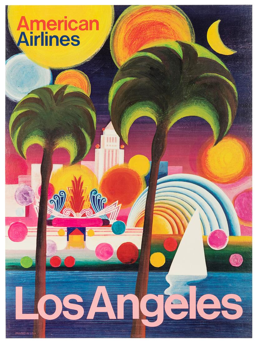 DEGEN, Paul (1941-2007). American Airlines / Los Angeles. C... (1 of 1)