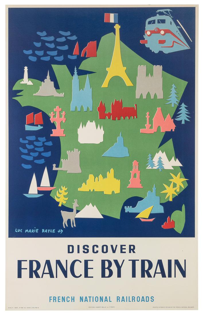 BAYLE, Luc-Marie (French, 1914 – 2000). Discover France by ... (1 of 1)