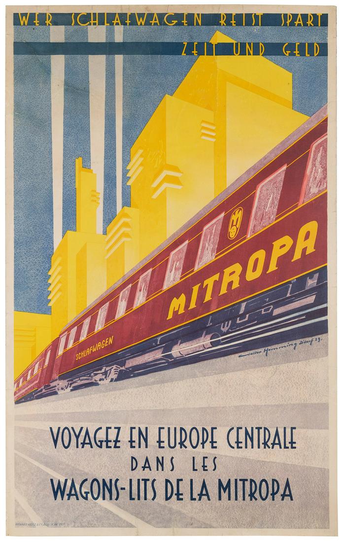 HEMMING, Walter (1894-1979). Mitropa. 1929. Berlin: Richard... (1 of 1)