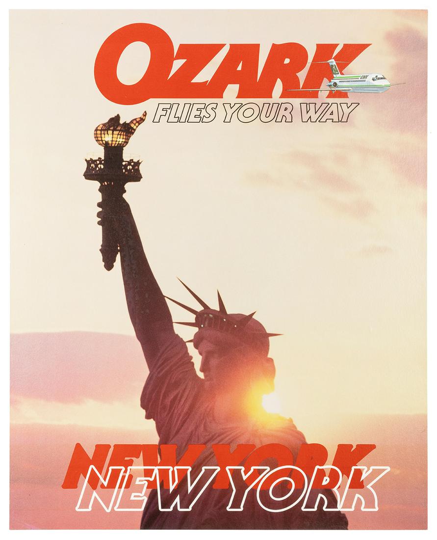 Ozark Airlines / Ozark Flies Your Way. Circa 1980s. Airline... (1 of 1)