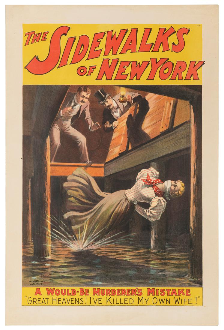 The Sidewalks of New York / A Would-Be Murderer’s Mistake. ... (1 of 1)