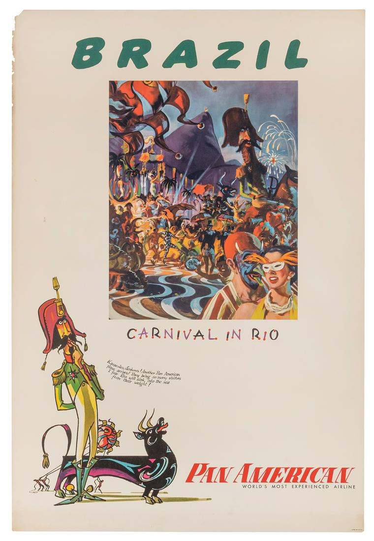 PRESCOTT, William Linzee. Brazil / Carnival in Rio / Pan Am... (1 of 1)