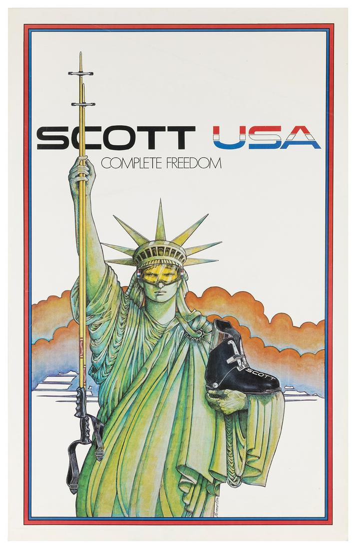 ORR, Norman (b. 1949). Scott USA / Complete Freedom. 1970s.... (1 of 1)