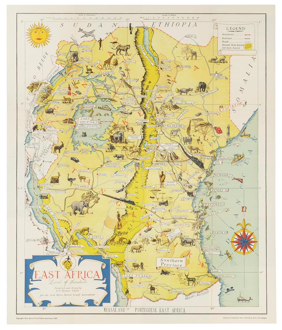 MATHEWS, Dennis Owen (1901-?). East Africa / Land of Sunshi... (1 of 1)