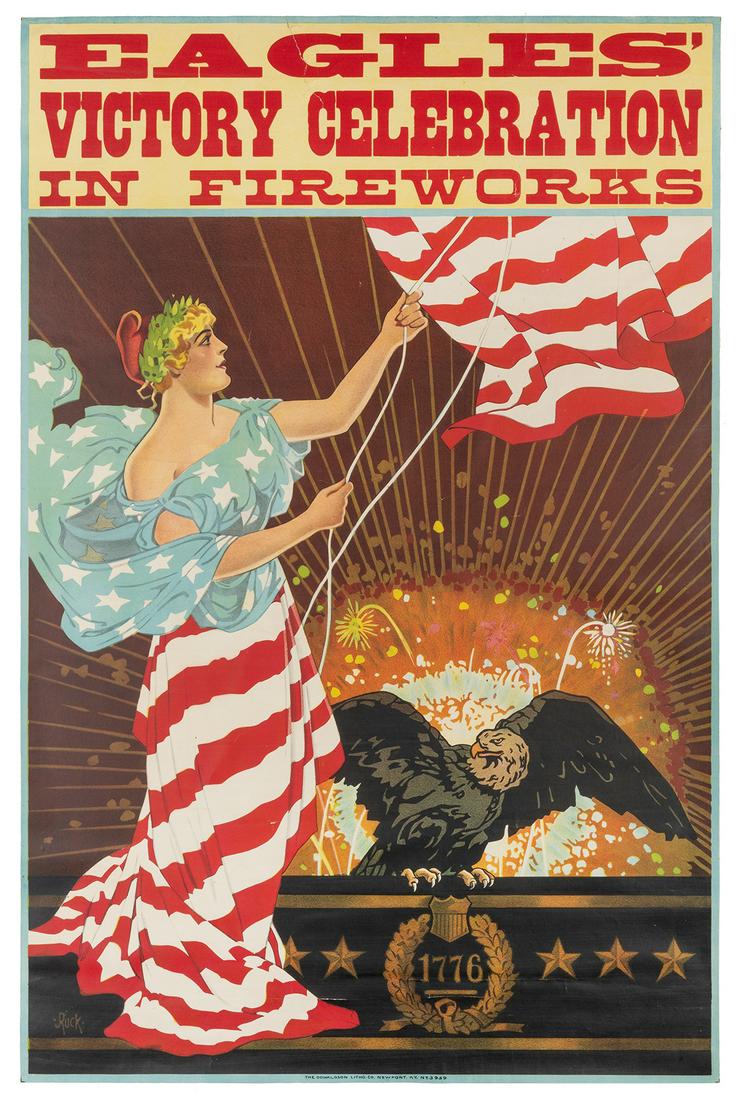 Eagles’ Victory Celebration in Fireworks. Newport: Donaldso... (1 of 1)