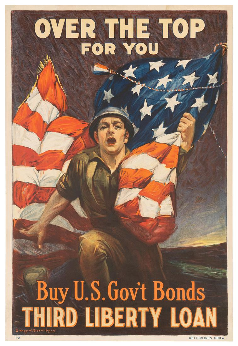 RIESENBERG, Sidney H. (1885-1971). Over the Top for You. 19... (1 of 1)