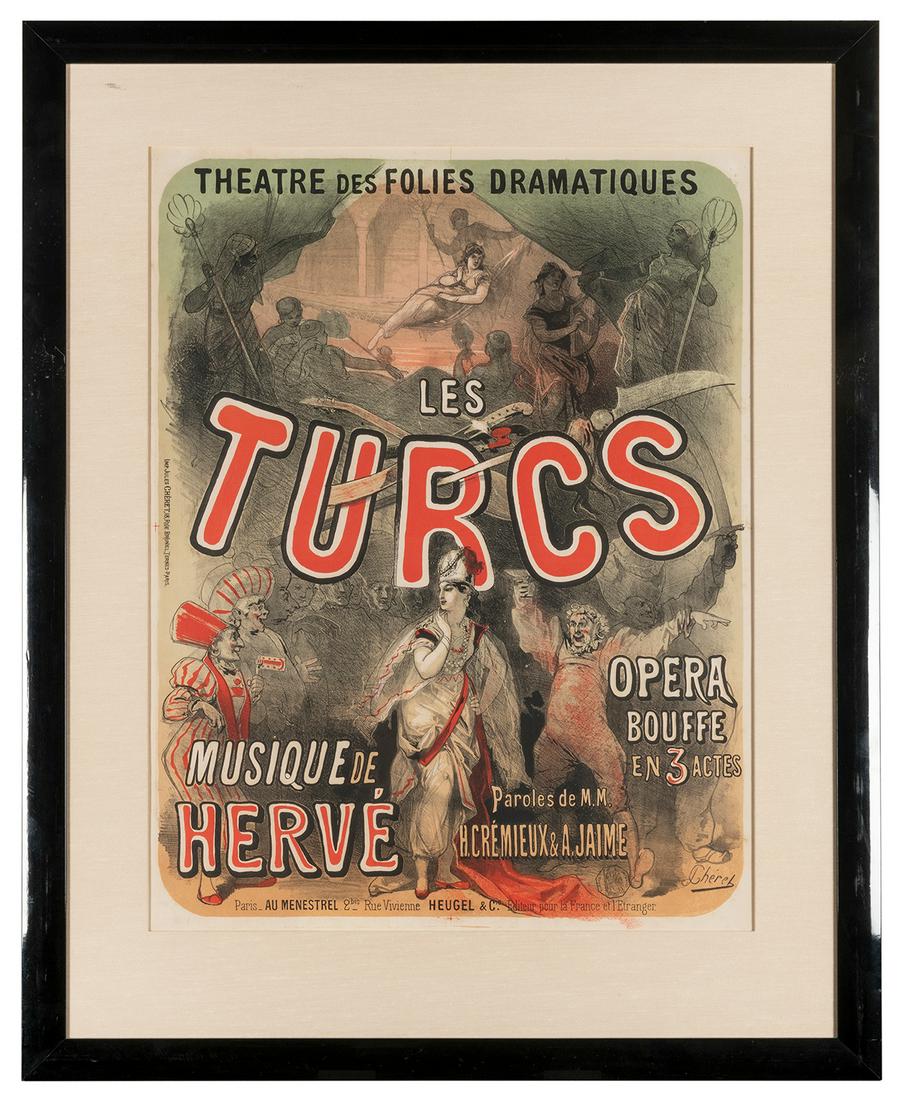 CHERET, Jules (1836-1932). Les Turcs. 1869. Paris: J. Chere... (1 of 1)