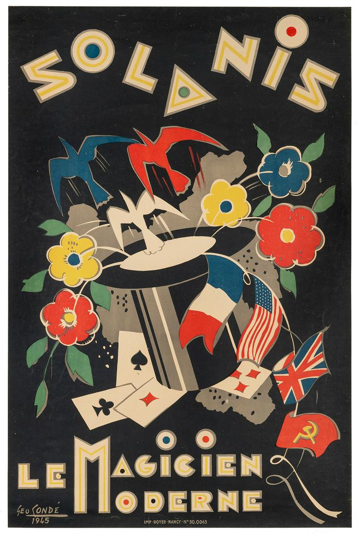 CONDE, Geo. Solanis / Le Magicien Moderne. 1945. Nancy: Imp... (1 of 1)