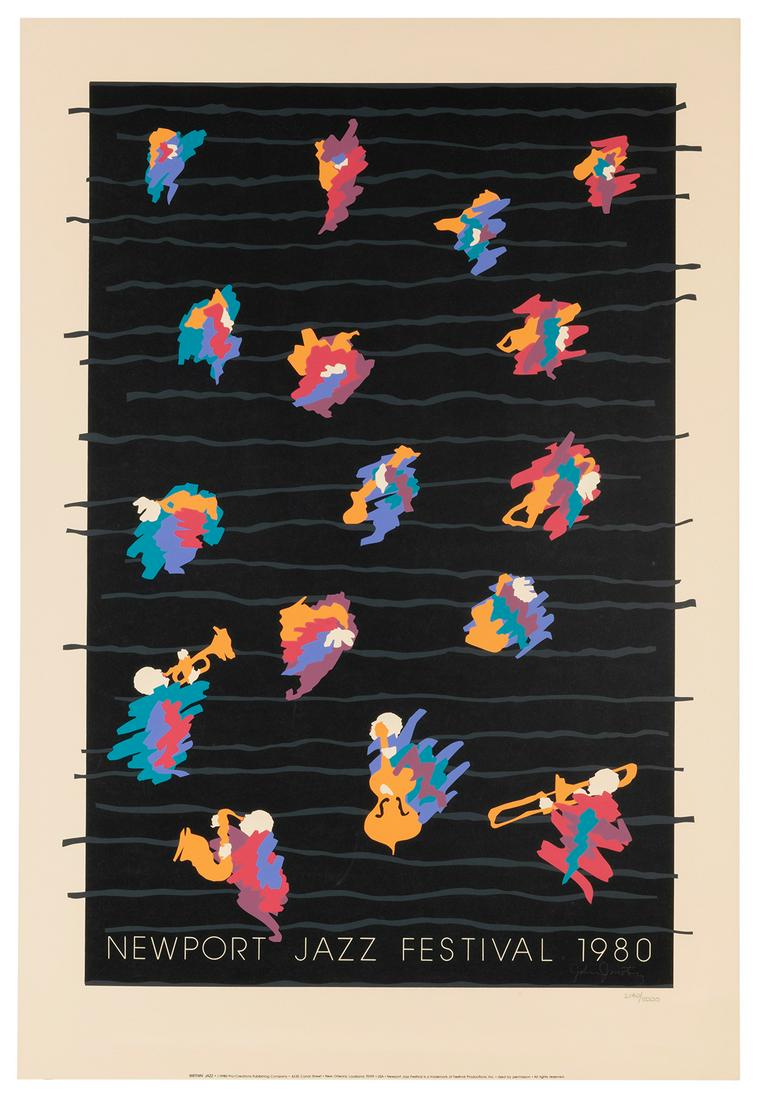 MARTINEZ, John. Newport Jazz Festival. 1980. New Orleans: P... (1 of 1)