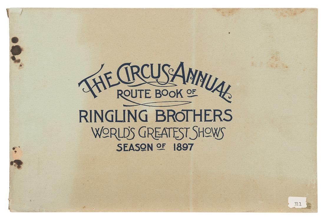 The Circus Annual. Route Book of Ringling Brothers. Season ... (1 of 2)