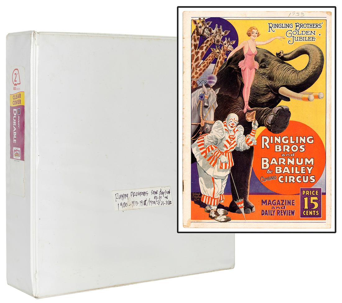 [R.B.B.B.]. Ringling Bros. and Barnum & Bailey program coll... (1 of 5)