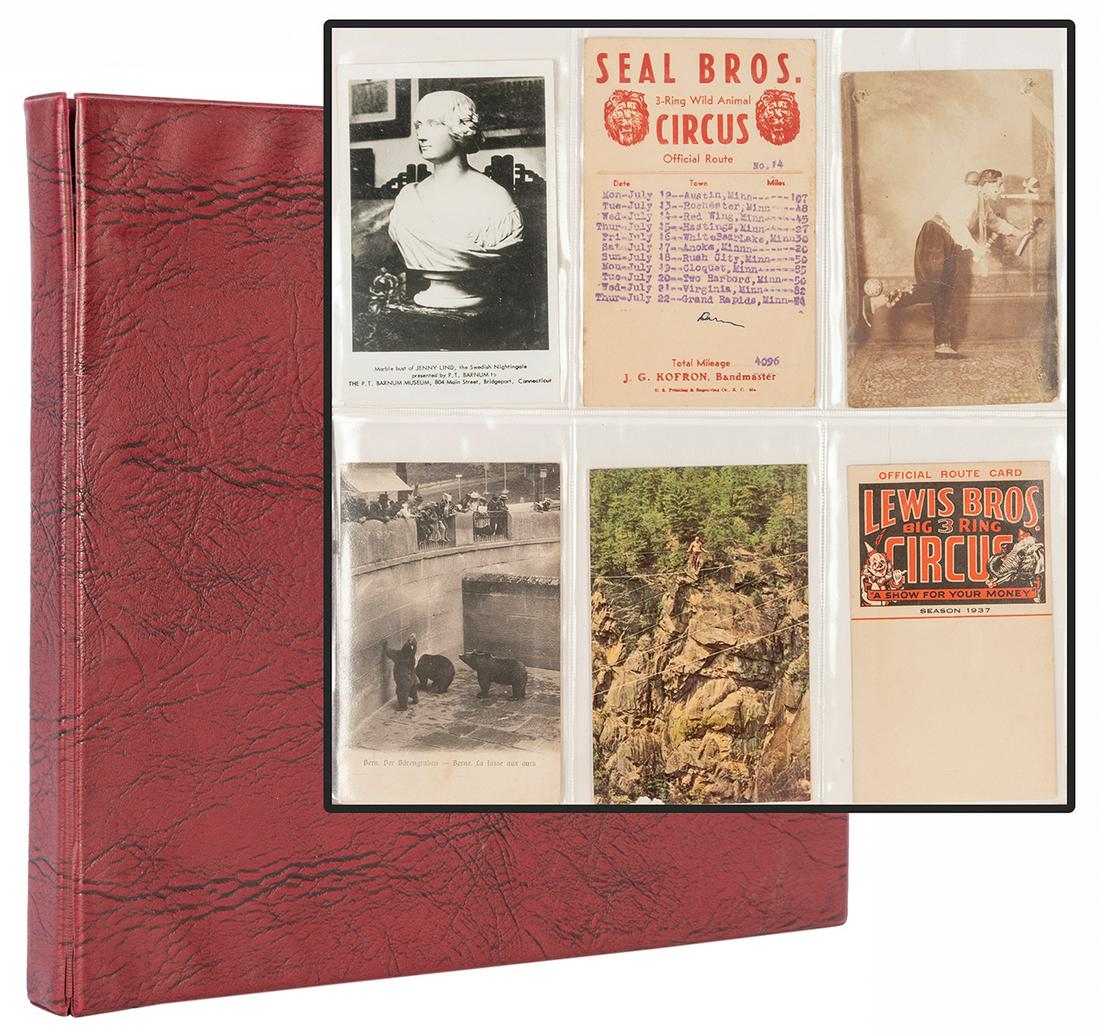 [CIRCUS POSTCARDS]. Fantastic collection of golden age circ... (1 of 6)
