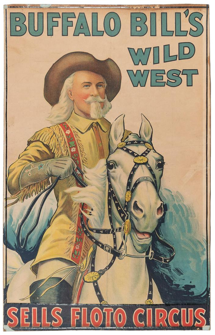 Buffalo Bill’s Wild West / Sells Floto Circus. [1926]. Lith... (1 of 1)