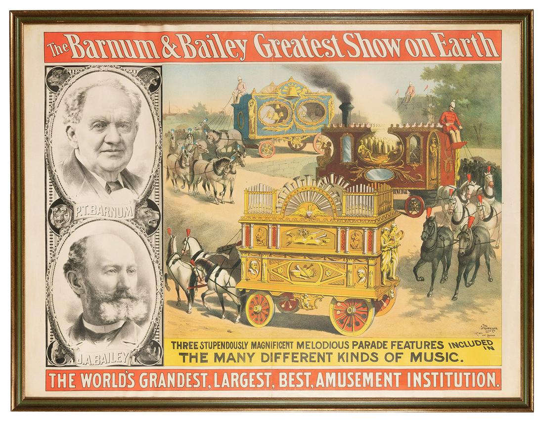 Barnum & Bailey Greatest Show on Earth / Three Stupendously... (1 of 1)