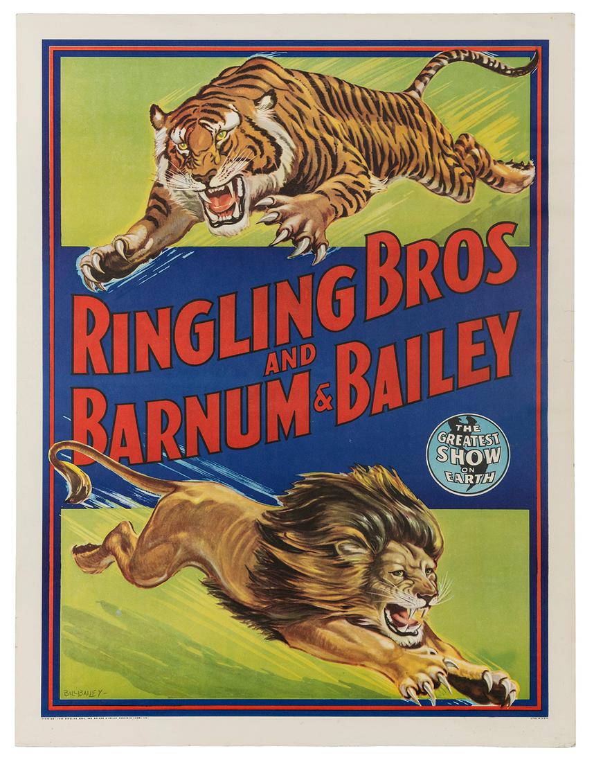 BAILEY, Bill. Ringling Bros and Barnum & Bailey / [Charging... (1 of 1)