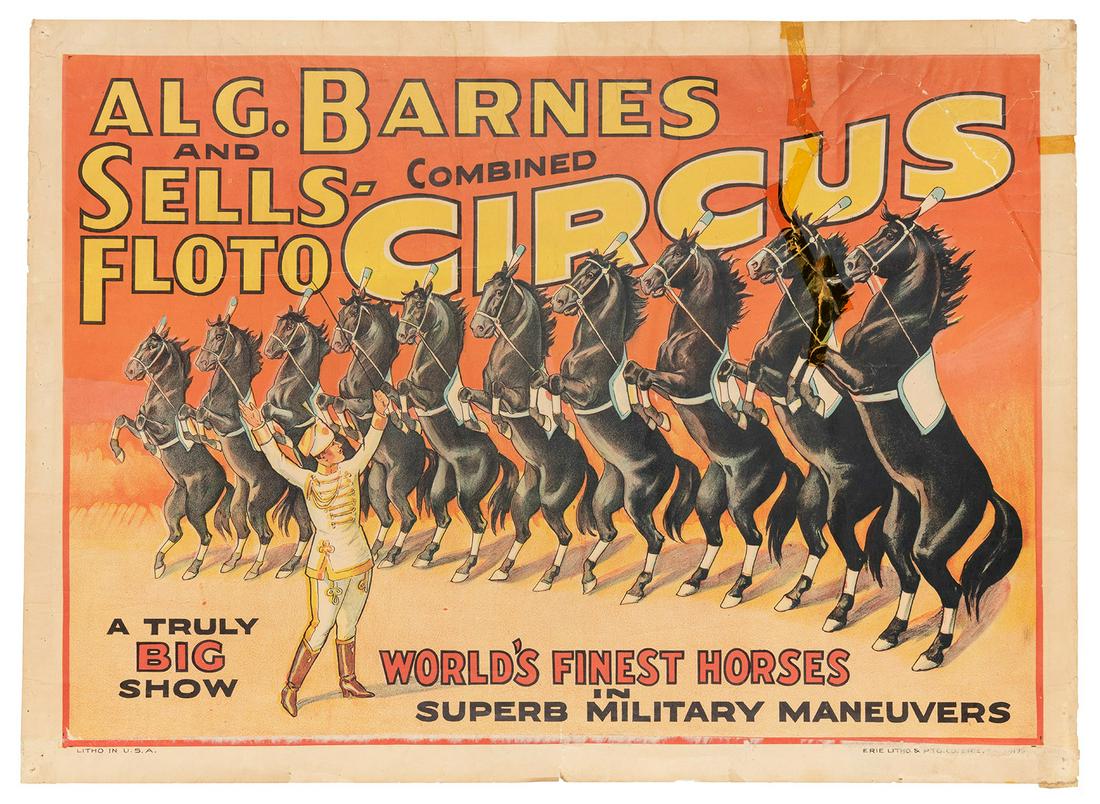 Al. G. Barnes and Sells Floto Combined Circus / World’s Fin... (1 of 1)