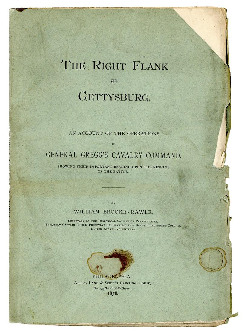 [CIVIL WAR]. BROOKE–RAWLE, William (1843–1915). The Right F... (1 of 1)