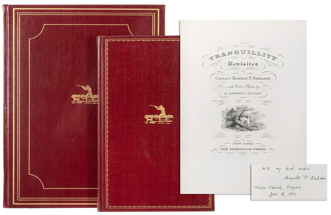 [DERRYDALE PRESS]. SHELDON, Harold P. Tranquility Revisited... (1 of 4)