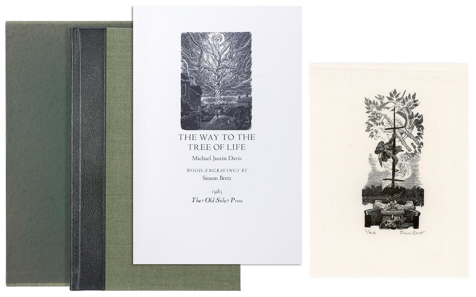 [OLD STILE PRESS]. DAVIS, Michael Justin. The Way to the Tr... (1 of 9)