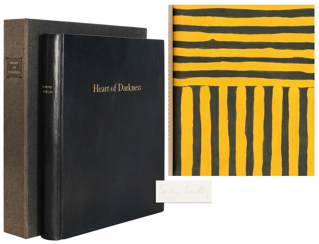 CONRAD, Joseph (1857–1924). –– SCULLY, Sean, artist. Heart ...: CONRAD, Joseph (1857–1924). –– SCULLY, Sean, artist. Heart of Darkness. [New York]: The Limited Editions Club, 1992. 4to. 8 etchings by Sean Scully. Original gilt-lettered full black
