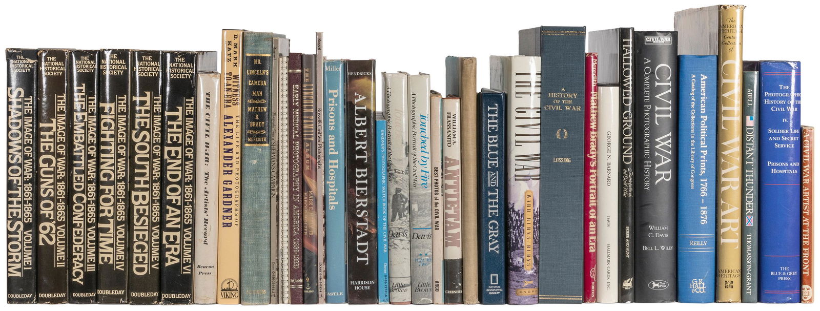 [CIVIL WAR]. [PHOTOGRAPHY]. A group of 35 mainly modern boo... (1 of 1)